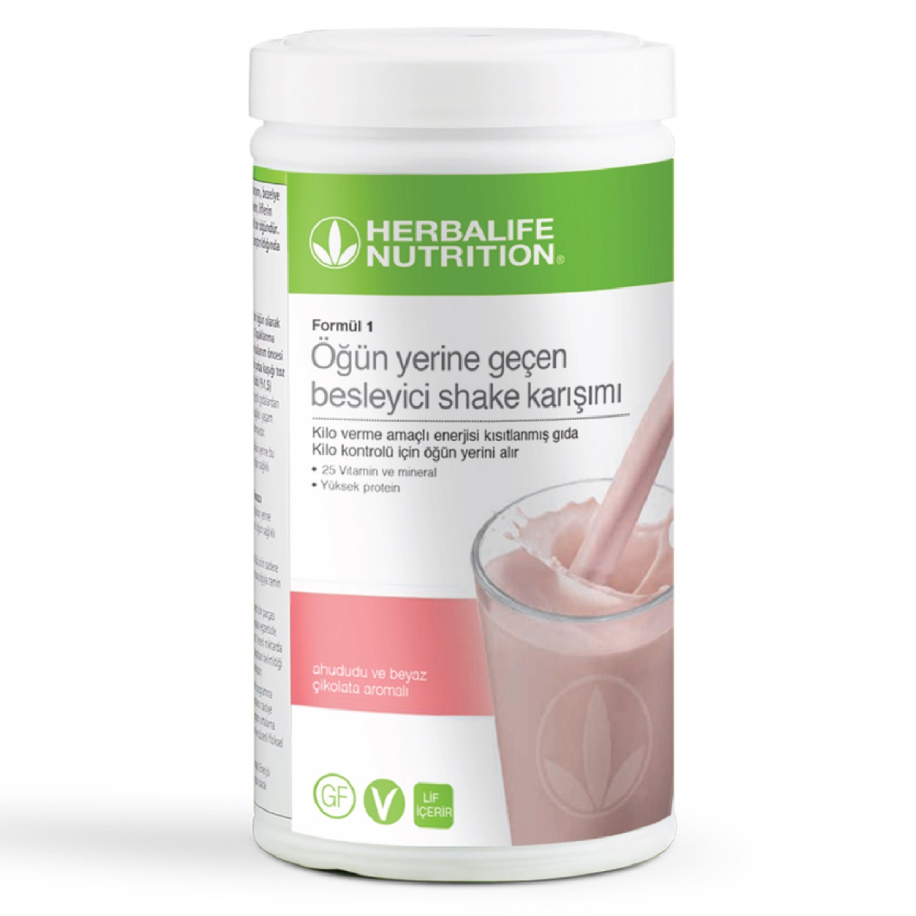 Herbalife Formül 1 Öğün Yerine Geçen Besleyici Shake Karışımı​ Ahudud Beyaz çikolata