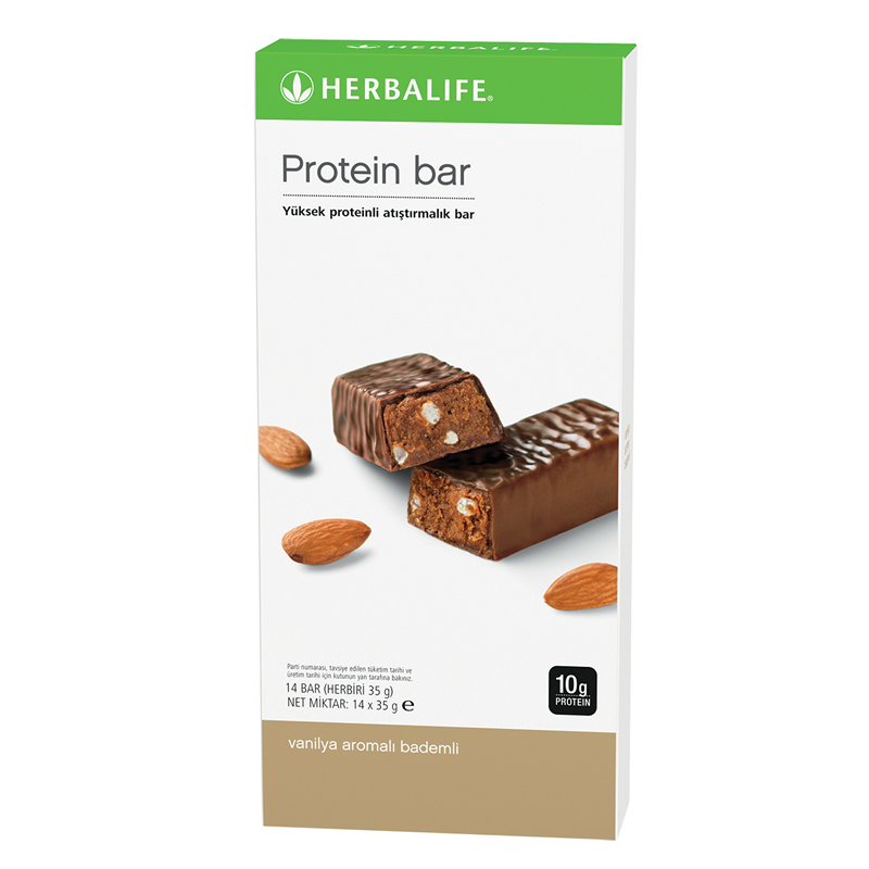 Herbalife ​​Protein Bar​ vanilya aromalı bademli